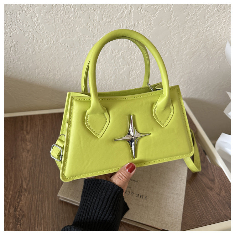 🌟 Polaris Mini Bag – Handheld &amp; Crossbody Faux Leather Handbag