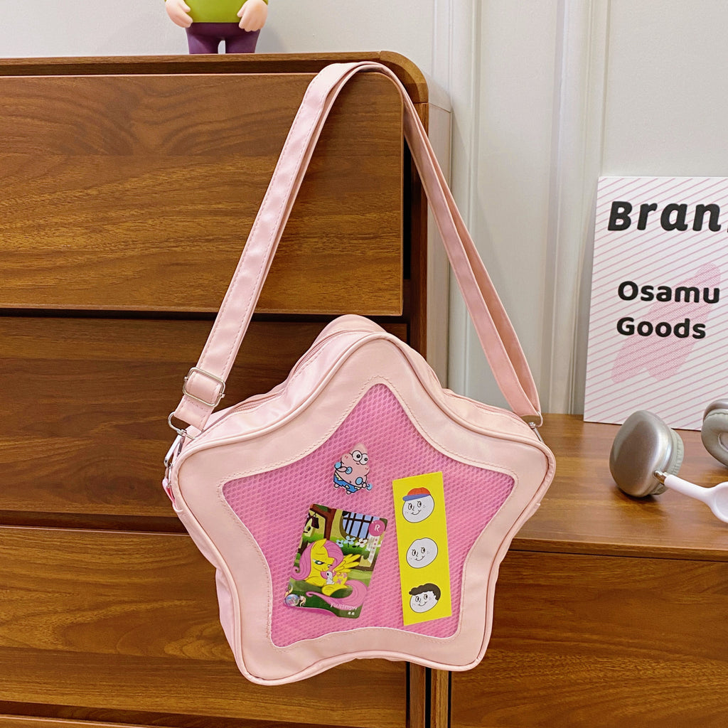 ⭐ Show & Tell Star Bag – Five-Pointed Star Handbag