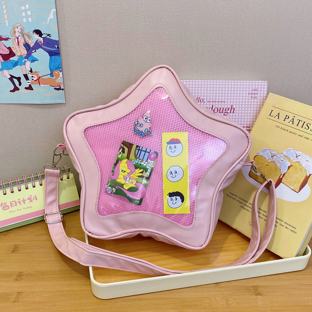 ⭐ Show & Tell Star Bag – Five-Pointed Star Handbag