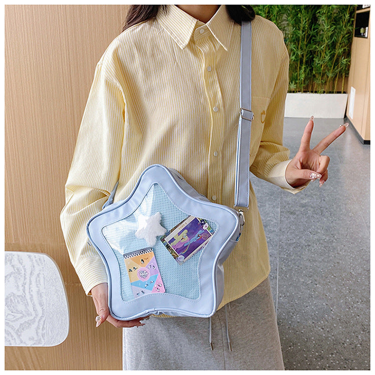 ⭐ Show & Tell Star Bag – Five-Pointed Star Handbag