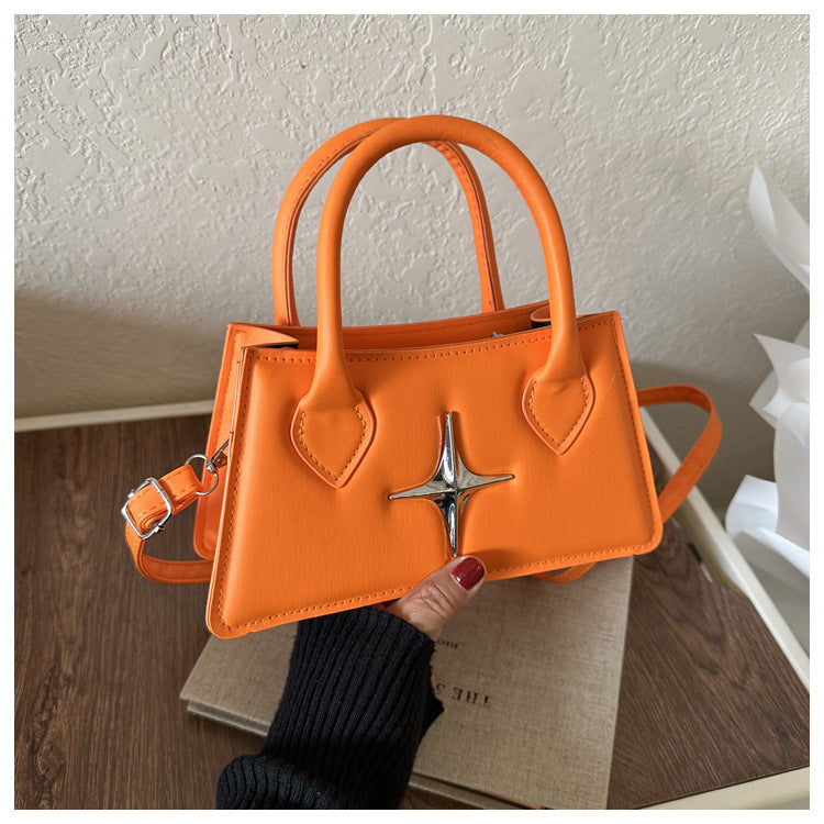 🌟 Polaris Mini Bag – Handheld &amp; Crossbody Faux Leather Handbag