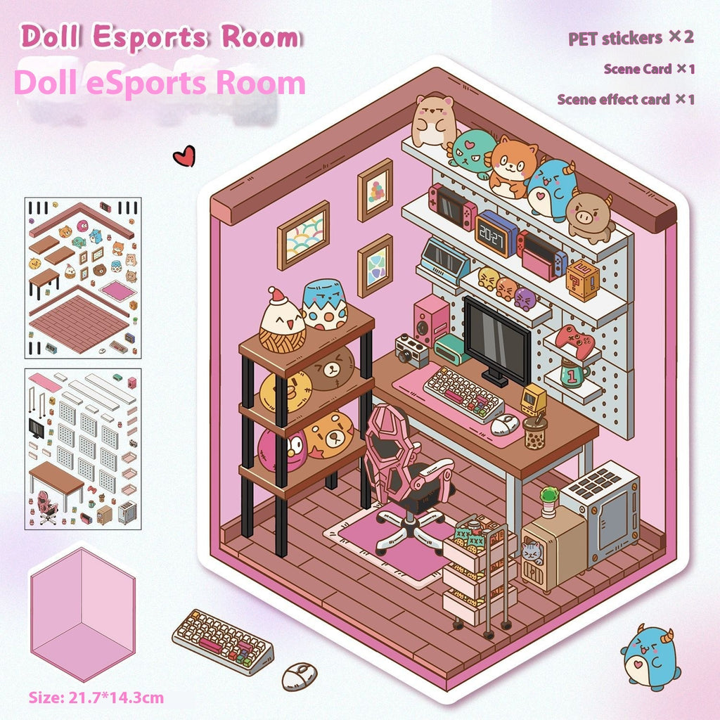 Sticker Therapy 3D Scene Stickers