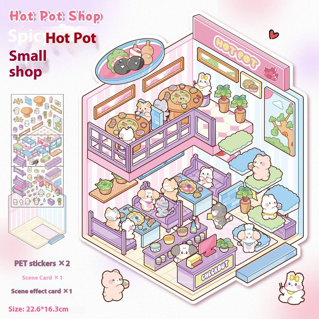 Sticker Therapy 3D Scene Stickers
