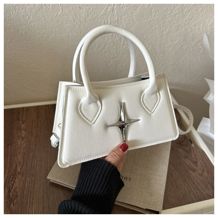 🌟 Polaris Mini Bag – Handheld &amp; Crossbody Faux Leather Handbag