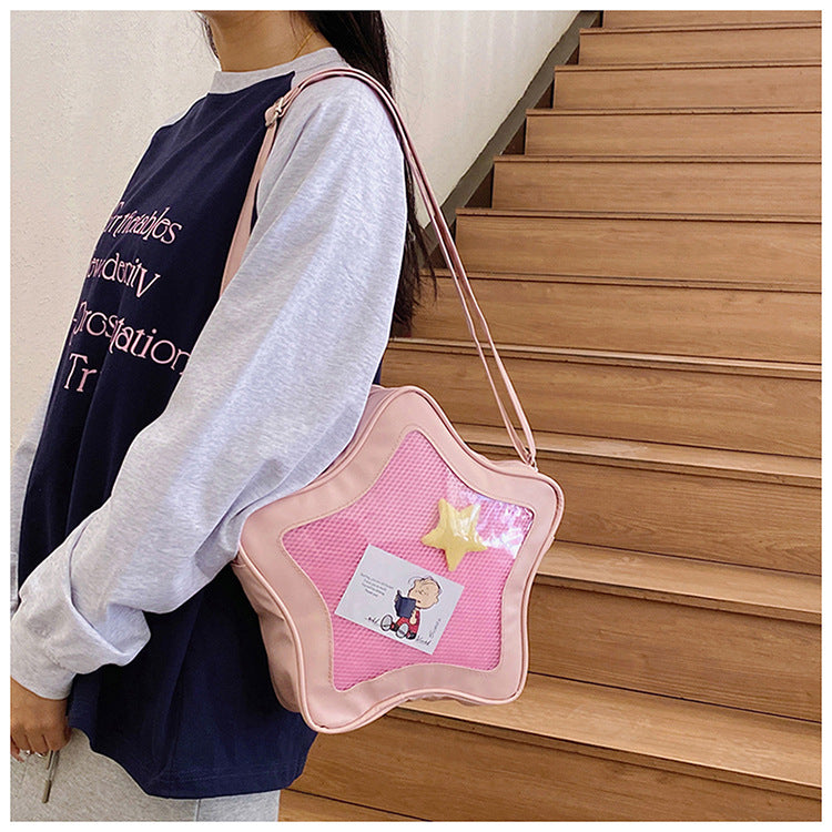 ⭐ Show & Tell Star Bag – Five-Pointed Star Handbag