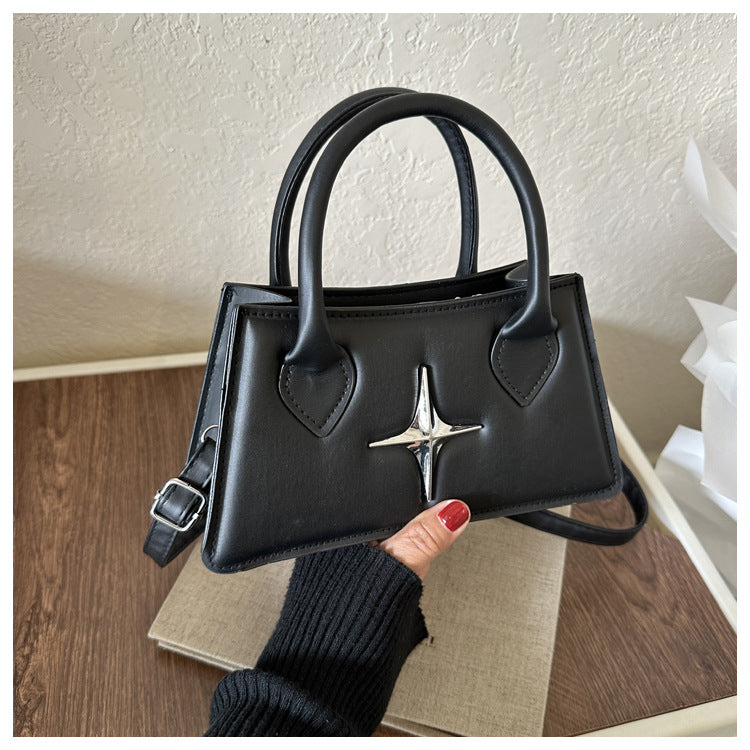 🌟 Polaris Mini Bag – Handheld &amp; Crossbody Faux Leather Handbag