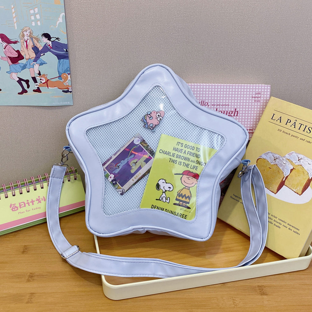⭐ Show & Tell Star Bag – Five-Pointed Star Handbag